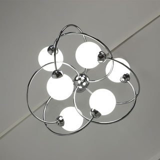 Maru Sculptural Metal Chandelier