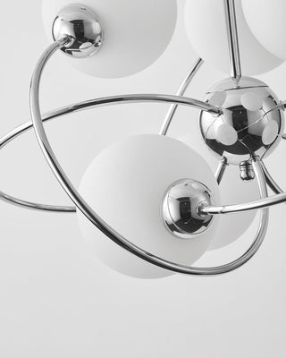 Maru Sculptural Metal Chandelier