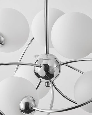 Maru Sculptural Metal Chandelier