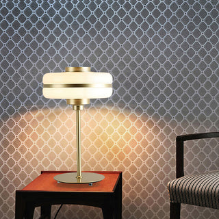 Orion Mid-Century Glass Table Lamp