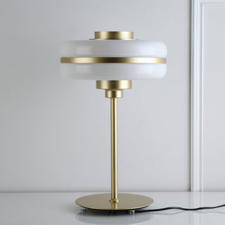 Orion Mid-Century Glass Table Lamp
