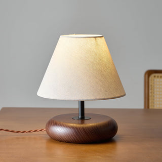 Eliot Rounded Wood Table Lamp