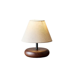 Eliot Rounded Wood Table Lamp