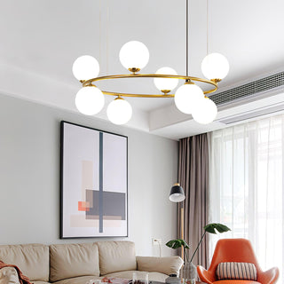 Maytoni Ring Minimalist Iron Chandelier
