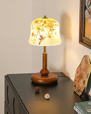 Tyren Vintage Glass Table Lamp