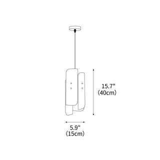 Megalith Minimalist Alabaster Pendant Light