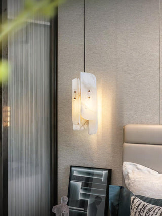Megalith Minimalist Alabaster Pendant Light