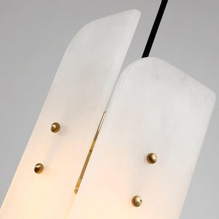 Megalith Minimalist Alabaster Pendant Light