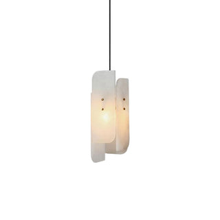 Megalith Minimalist Alabaster Pendant Light