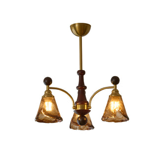 Rosalie Retro Art Glass Chandelier