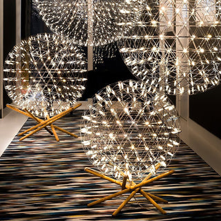 Menzel Geometric Sphere Floor Lamp