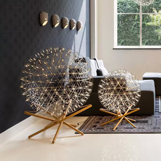 Menzel Geometric Sphere Floor Lamp
