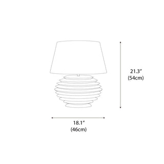 Sfero Modern Wood Table Lamp