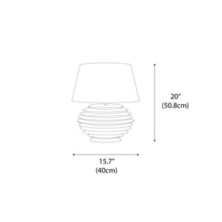 Sfero Modern Wood Table Lamp
