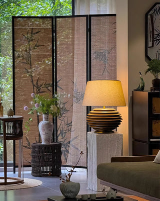 Sfero Modern Wood Table Lamp