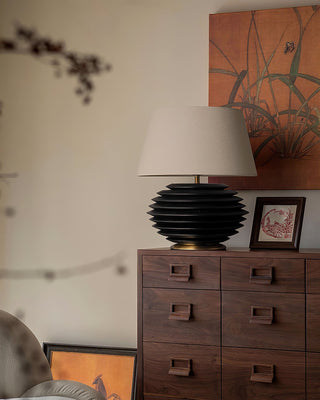 Sfero Modern Wood Table Lamp