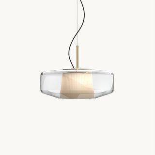 Octavia Hexagonal Glass Pendant Light