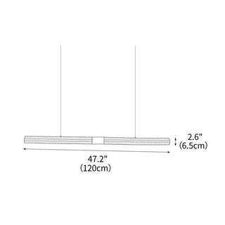 Meridian Minimalist Iron Chandelier