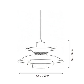 Vero Industrial Metal Pendant Lamp