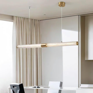 Meridian Minimalist Iron Chandelier