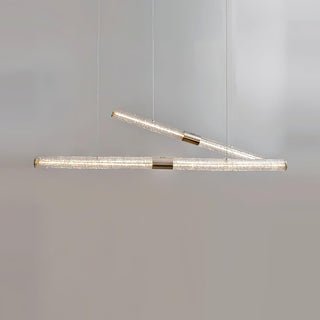 Meridian Minimalist Iron Chandelier