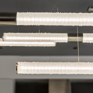Meridian Minimalist Iron Chandelier