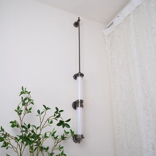 Meridian Minimalist Glass Vertical Wall Sconce