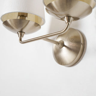 Merri Contemporary Fabric Wall Light