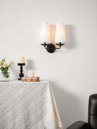 Merri Contemporary Fabric Wall Light