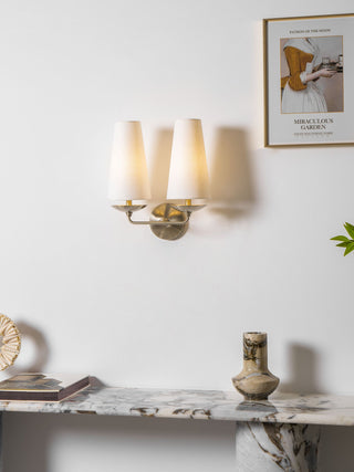 Merri Contemporary Fabric Wall Light
