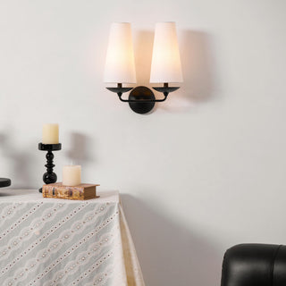 Merri Contemporary Fabric Wall Light
