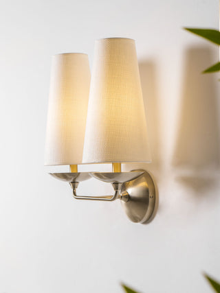 Merri Contemporary Fabric Wall Light