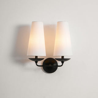 Merri Contemporary Fabric Wall Light