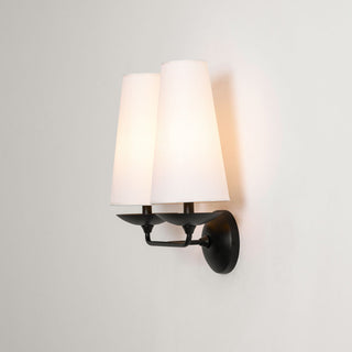 Merri Contemporary Fabric Wall Light