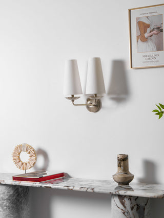 Merri Contemporary Fabric Wall Light