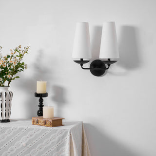 Merri Contemporary Fabric Wall Light