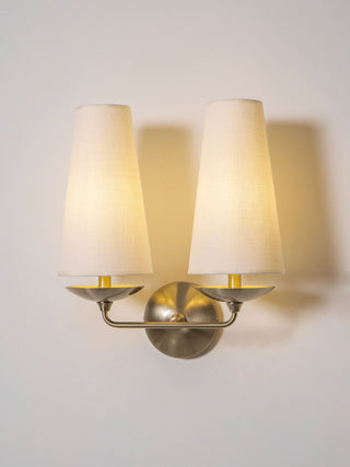 Merri Contemporary Fabric Wall Light