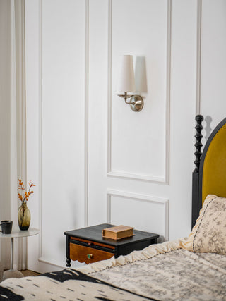 Merri Contemporary Fabric Wall Light