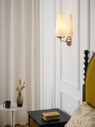Merri Contemporary Fabric Wall Light