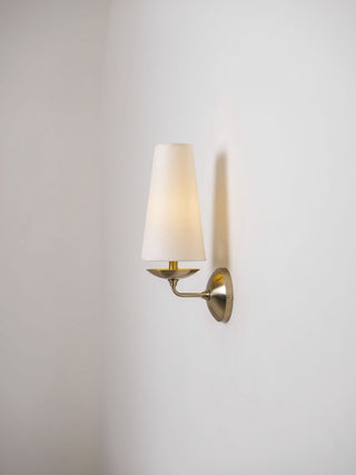 Merri Contemporary Fabric Wall Light