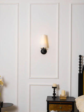 Merri Contemporary Fabric Wall Light