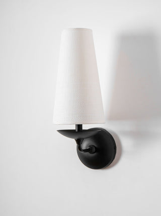 Merri Contemporary Fabric Wall Light