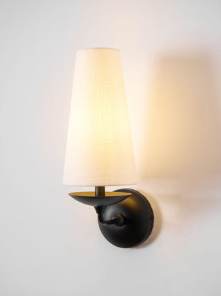 Merri Contemporary Fabric Wall Light
