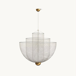 Mesh Tiered Mesh Pendant Light