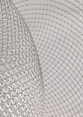 Mesh Tiered Mesh Pendant Light
