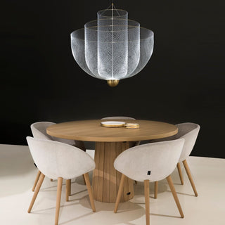 Mesh Tiered Mesh Pendant Light