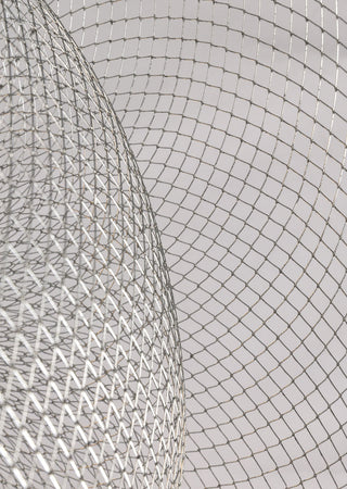 Mesh Tiered Mesh Pendant Light