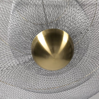 Mesh Tiered Mesh Pendant Light