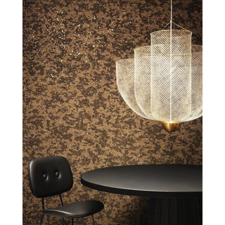 Mesh Tiered Mesh Pendant Light