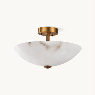 Meyda Retro Alabaster Ceiling Light
